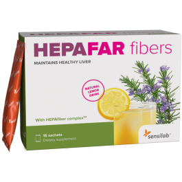Hepafar Fibers Drinks - fördert die Reinigungsfunktionen des Körpers mit Rosmarin¹